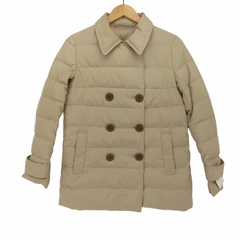 ポッシュアロマ Posh Alma 錨 ダブルボタン ダウン ジャケット レディース JPN:M