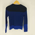 ラッピンノット WRAPINKNOT 22AW ショルダーボタン ボーダー ウール ニット レディース JPN:0