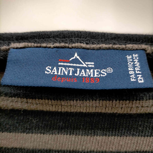セントジェームス SAINT JAMES ボーダーバスクシャツ レディース 36
