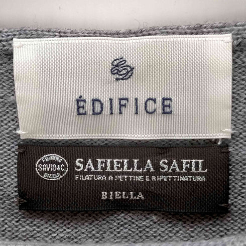 エディフィス EDIFICE SAFIELLA SAFIL ボーダーニット メンズ JPN:44