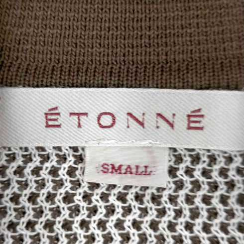 エトネ Etonne 半袖ニットポロシャツ メンズ JPN:S