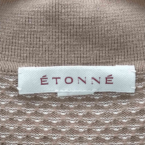 エトネ Etonne 半袖ニットポロシャツ メンズ JPN:S
