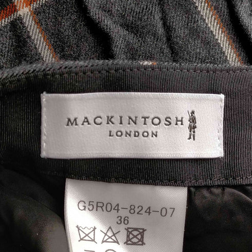 マッキントッシュ ロンドン Mackintosh LONDON チェック柄パンツ レディース JPN:36