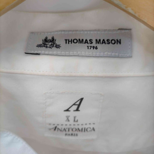 アナトミカ ANATOMICA BAND COLLAR SHIRTS メンズ JPN:XL