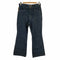 ボナム BONUM 21AW アクセントボタンフレアデニムパンツ ジーンズ ブーツカット ジップフライ レディース JPN:40