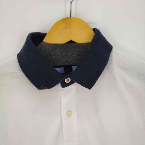 トミーヒルフィガー TOMMY HILFIGER フラッグロゴ刺繍ポロシャツ メンズ L