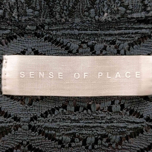 センスオブプレイス SENSE OF PLACE 24ss アソートレースオープンカラーシャツ メンズ JPN:M