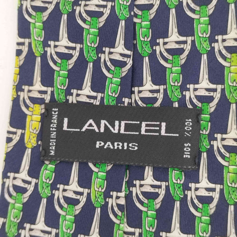 ランセル LANCEL フランス製 シルクネクタイ メンズ