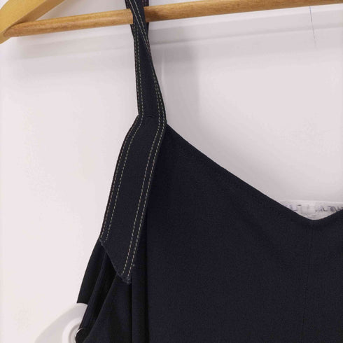 ヘルムートラング HELMUT LANG アセテート ビスコース サロペット レディース L