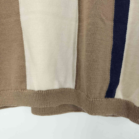 ユニクロイネスドラフレサンジュ UNIQLO INES DE LA FRESSANGE エクストラファインメリノ ストライプ セーター レディース JPN:L