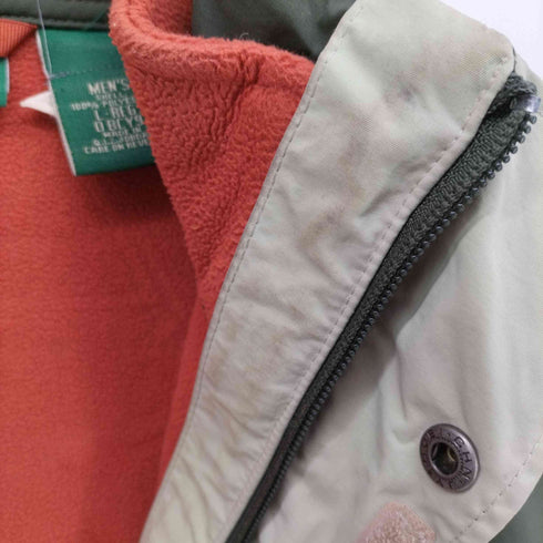 エルエルビーン L.L.Bean 90S 山タグ フリース付け替え ナイロン マウンテン ジャケット パーカー メンズ