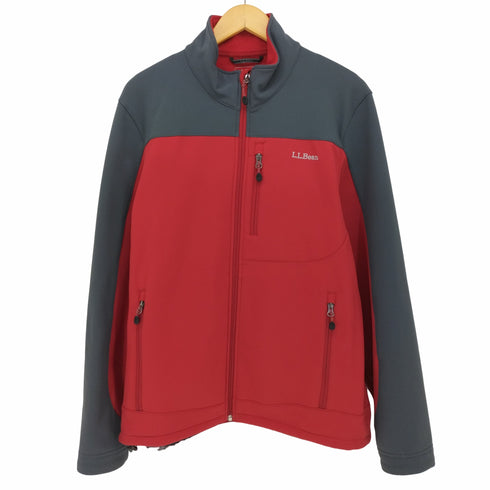 エルエルビーン L.L.Bean バイカラー ウインドプルーフ ソフトシェル ジップアップ ジャケット メンズ import:M