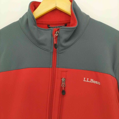 エルエルビーン L.L.Bean バイカラー ウインドプルーフ ソフトシェル ジップアップ ジャケット メンズ import:M