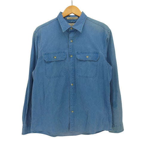 エルエルビーン L.L.Bean 90-00S フラップポケット Ⅼ/S ワークシャツ メンズ import:L