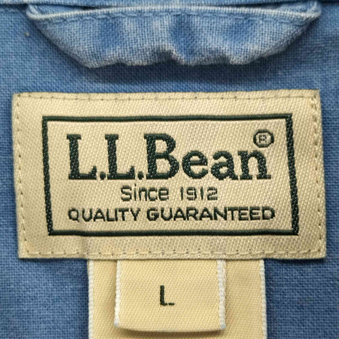 エルエルビーン L.L.Bean 90-00S フラップポケット Ⅼ/S ワークシャツ メンズ import:L