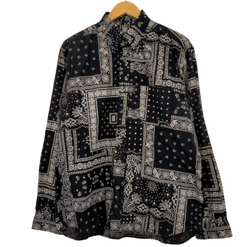 ソフネット SOPHNET. PATTERN BIG B.D SHIRT メンズ L