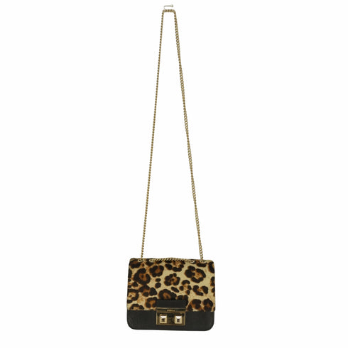 フルラ FURLA Bella ベラ レオパード チェーンショルダーバッグ レディース