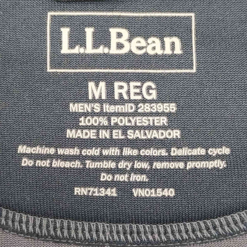 エルエルビーン L.L.Bean バイカラー ハーフジップ フリース ジャケット メンズ import:M