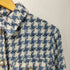 ザラ ZARA パールボタン 襟付きツイードジャケット レディース import:XS