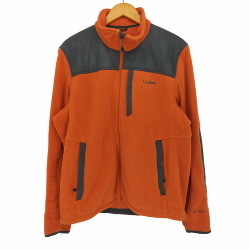 エルエルビーン L.L.Bean バイカラージップアップ フリース ジャケット メンズ import:M