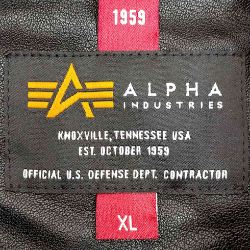 アルファインダストリーズ ALPHA INDUSTRIES B-3 フェイクムートン フライトジャケット メンズ XL