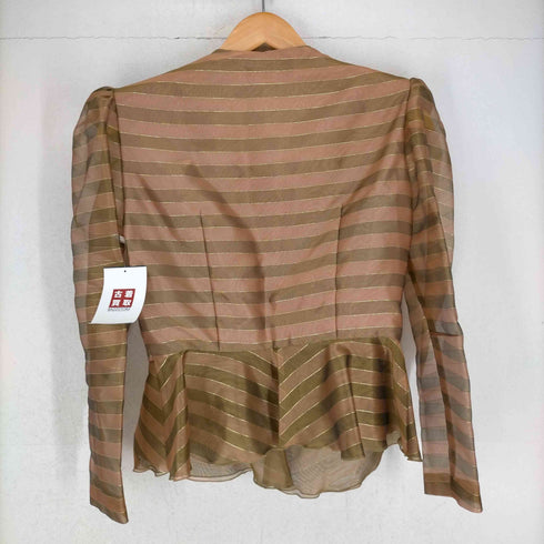 jean dore palais シースルーラメジャケット レディース 9R