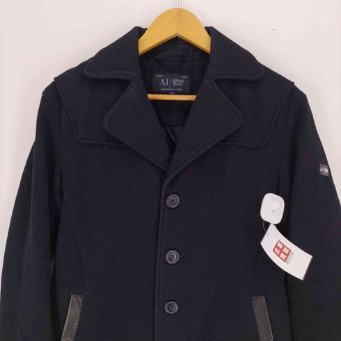 アルマーニジーンズ ARMANI JEANS ショート チェスターコート ジャケット メンズ UK:44