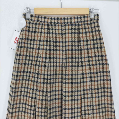 ダックス DAKS チェック プリーツスカート レディース 63-90