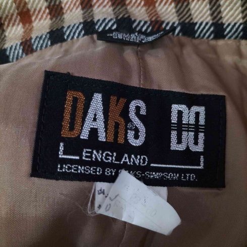 ダックス DAKS チェック プリーツスカート レディース 63-90