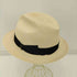 ボルサリーノ Borsalino PANAMA FINE ホワイト ブルー パナマハット メンズ 57