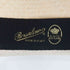 ボルサリーノ Borsalino PANAMA FINE ホワイト ブルー パナマハット メンズ 57