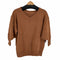 TWINS FLORENCE V KNIT ニット セーター 麻 リネン混 ボリュームスリーブ ワイドシルエット 長袖 レディース JPN:S