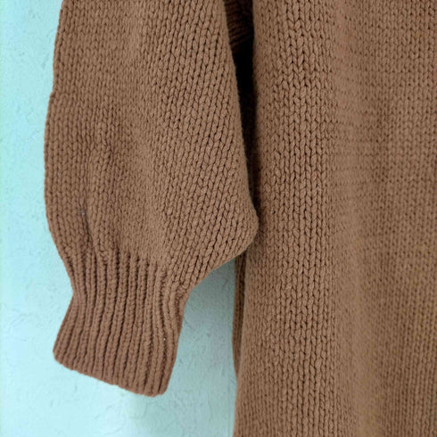TWINS FLORENCE V KNIT ニット セーター 麻 リネン混 ボリュームスリーブ ワイドシルエット 長袖 レディース JPN:S