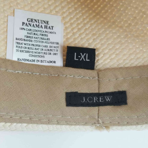 ジェイクルー J.CREW ストローハット メンズ L