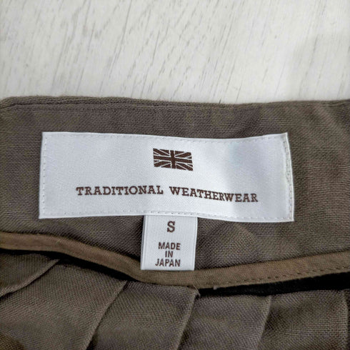トラディショナルウェザーウェア Traditional Weatherwear フレアスカート ロング ミモレ 麻 リネン レディース JPN:S