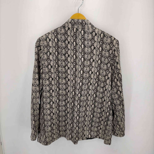 ザラ ZARA FLUID ANIMAL PRINT BLAZER セットアップ レディース import:L