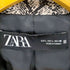 ザラ ZARA FLUID ANIMAL PRINT BLAZER セットアップ レディース import:L