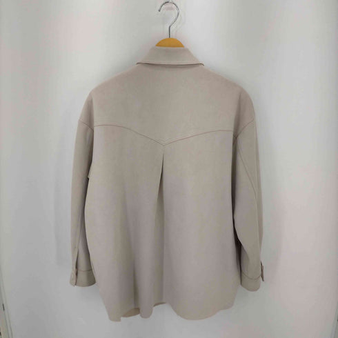 ザラ ZARA PUスウェード L/S Shirts レディース import:S