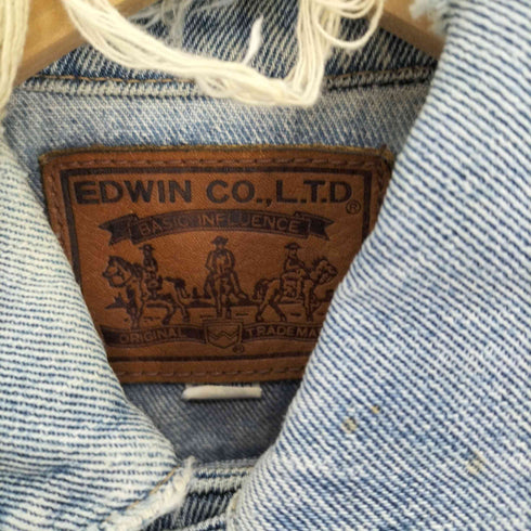 エドウィン EDWIN 5082 2P デニムジャケット トラッカー メンズ JPN:XL