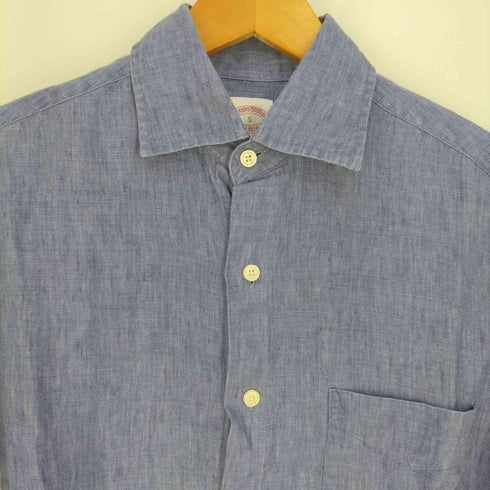 ブルックスブラザーズ BROOKS BROTHERS TRADITIONAL FIT リネンシャツ メンズ import:S