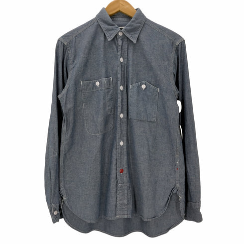 エンジニアードガーメンツ Engineered Garments 赤ボタン シャンブレーシャツ メンズ JPN:XS