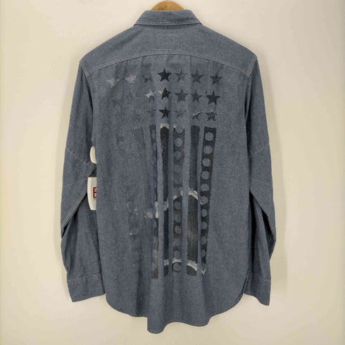 エンジニアードガーメンツ Engineered Garments 赤ボタン シャンブレーシャツ メンズ JPN:XS
