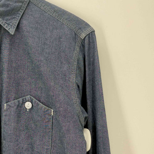 エンジニアードガーメンツ Engineered Garments 赤ボタン シャンブレーシャツ メンズ JPN:XS