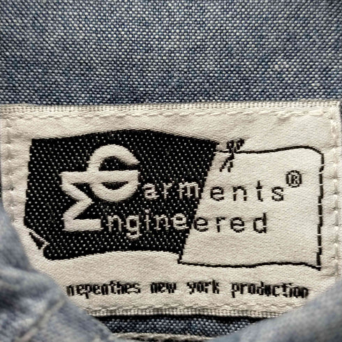 エンジニアードガーメンツ Engineered Garments 赤ボタン シャンブレーシャツ メンズ JPN:XS