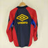 アンブロ UMBRO 裏地メッシュ センターロゴ プルオーバー トレーニング ジャケット ピステ メンズ import:S