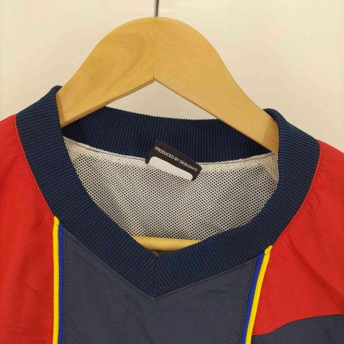 アンブロ UMBRO 裏地メッシュ センターロゴ プルオーバー トレーニング ジャケット ピステ メンズ import:S
