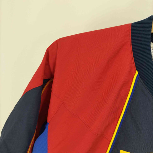 アンブロ UMBRO 裏地メッシュ センターロゴ プルオーバー トレーニング ジャケット ピステ メンズ import:S