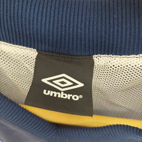 アンブロ UMBRO 裏地メッシュ センターロゴ プルオーバー トレーニング ジャケット ピステ メンズ import:S