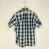 ブルックスブラザーズ BROOKS BROTHERS REGENT FIT ブロックチェック コットンリネン ボタンダウンシャツ メンズ import:M