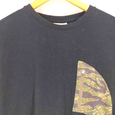 mountain martial arts スイッチング タオル地 ポケットTシャツ メンズ JPN:L